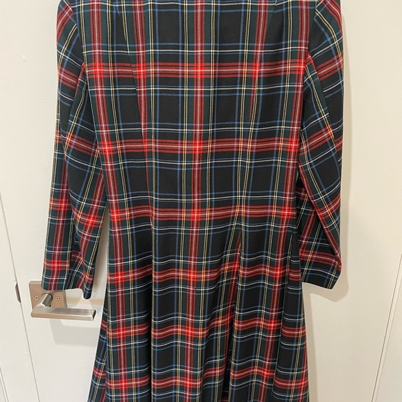 Plaid button front dress - Picture 4 of 4
